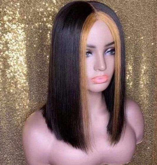 Straight Highlight Bobs Wig