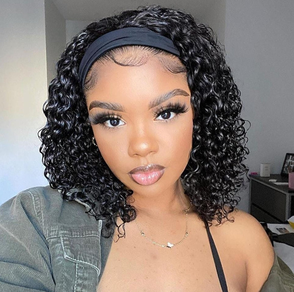 Romantic Curly Headband Wig