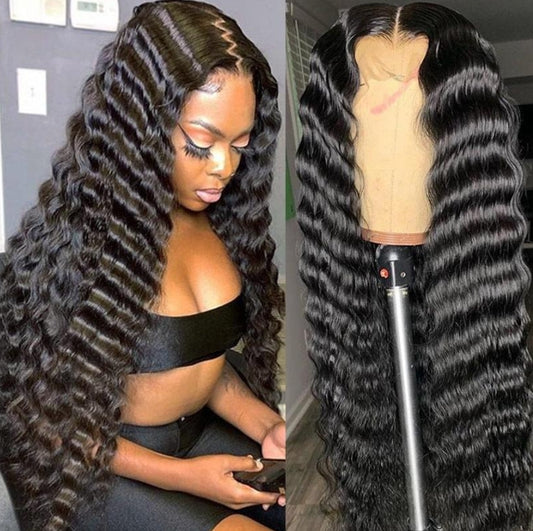 Cardi B Natural Black Deep Wave
