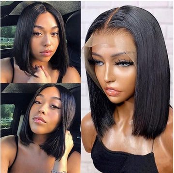Natural Bob Lace Frontal Wig