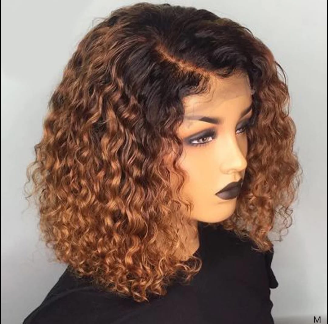 Kali Curly Highlighted Bob