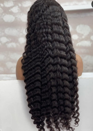 Cardi B Natural Black Deep Wave