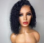 Lace Front Bob Curly Wig