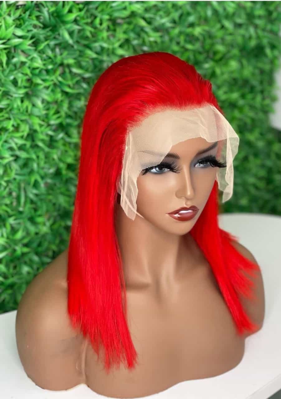 Ms Fiery Lace Front Bob