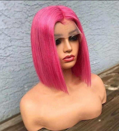 Pink Lace Front Bobs